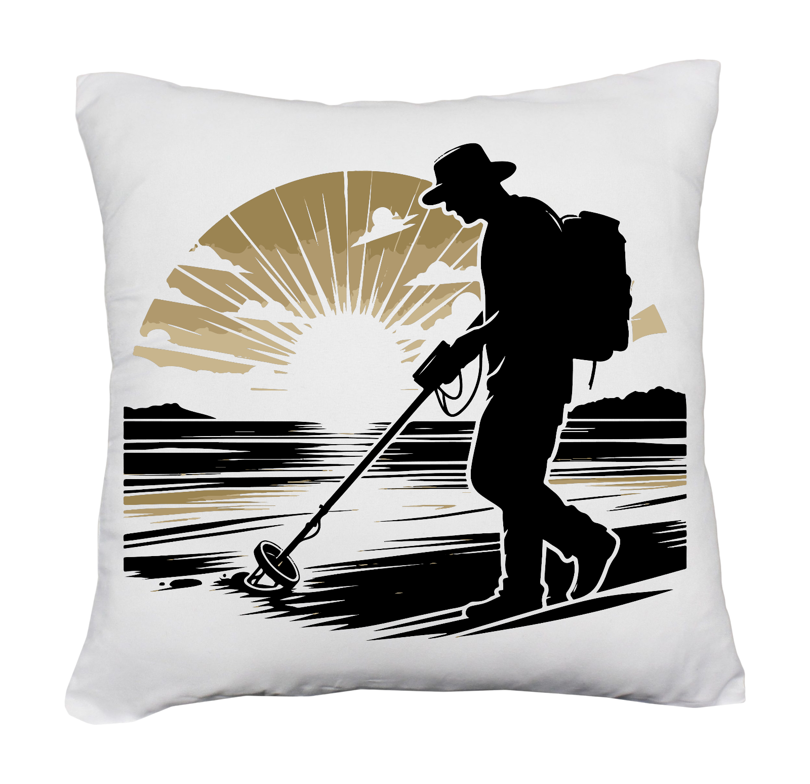 Sondelgänger Schatzsucher Kissen