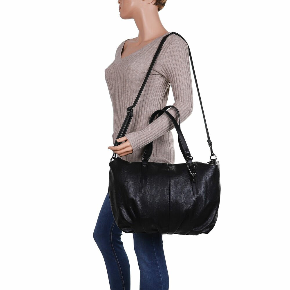 Damen Schultertasche - Kett Schwarz