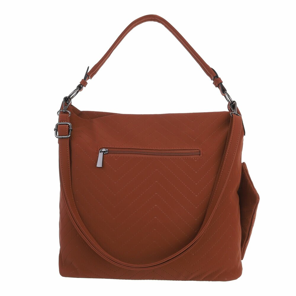 Damen Schultertasche - Duo Braun