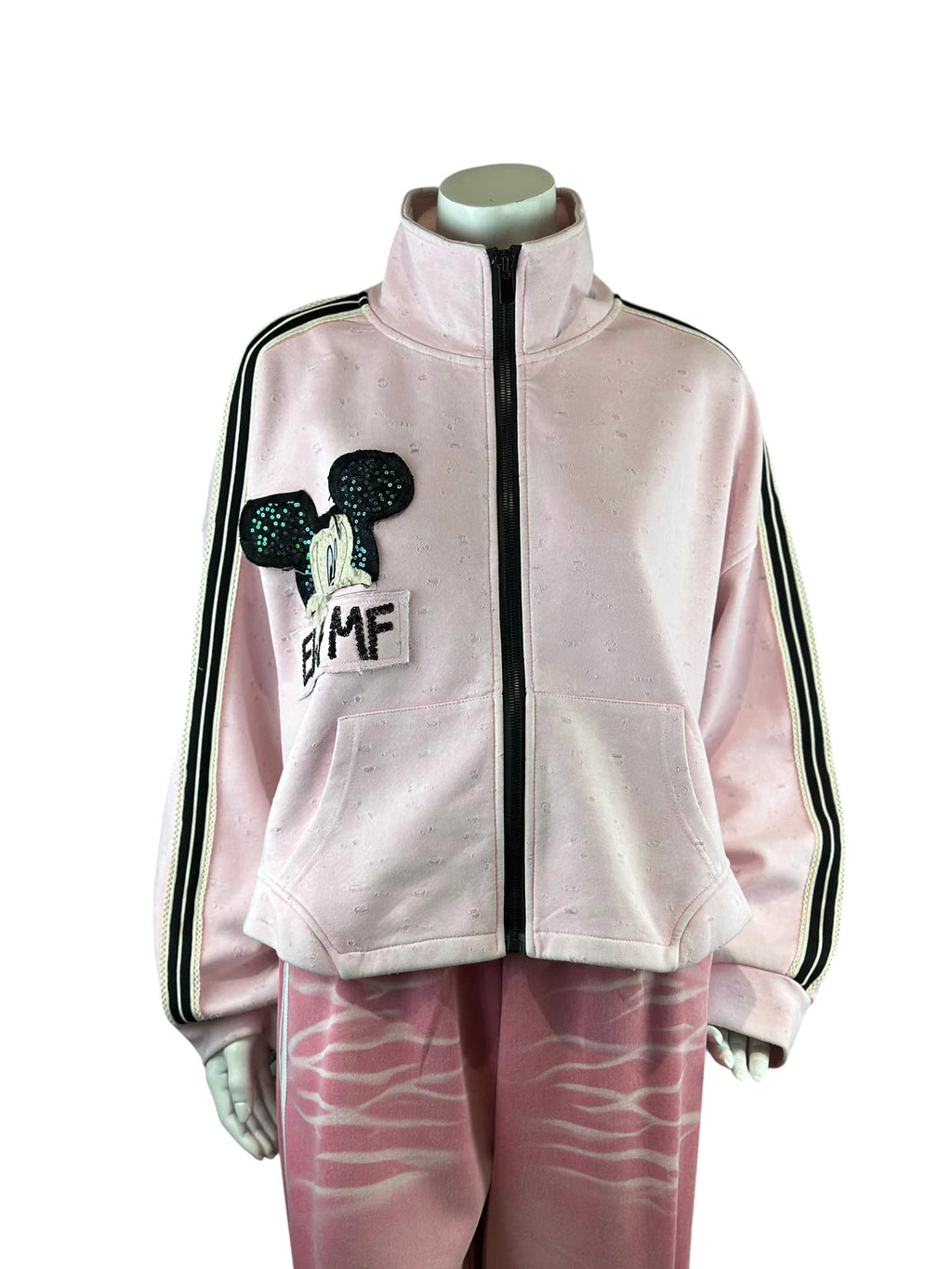 Minnie Sweatjacke in Rosa