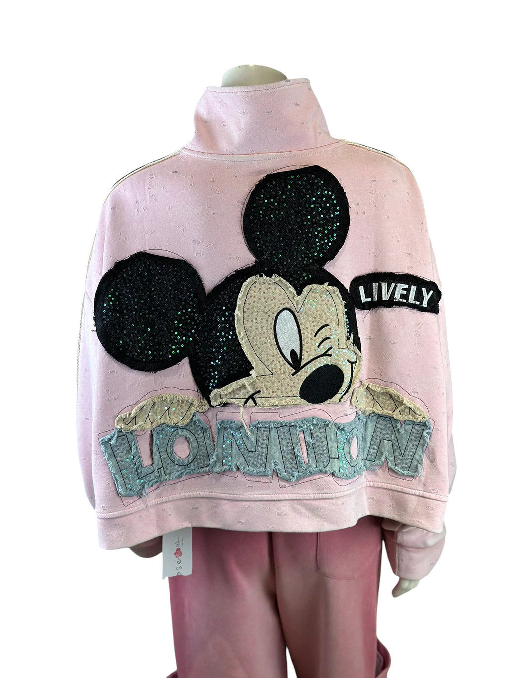 Minnie Sweatjacke in Rosa